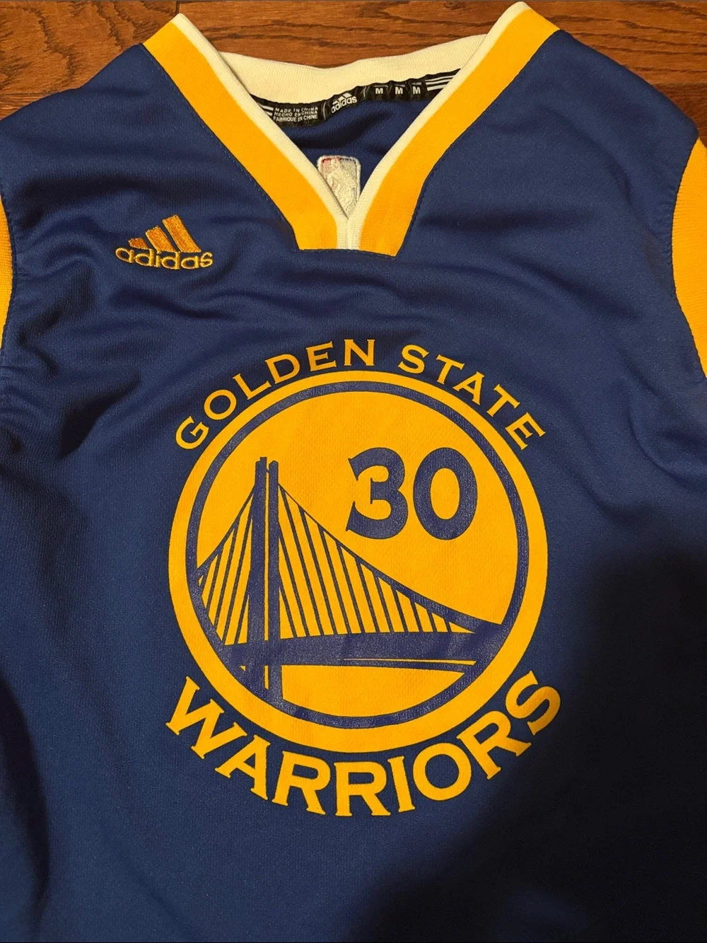 NBA Golden State Warriors Curry Youth Jersey Size: Medium.
